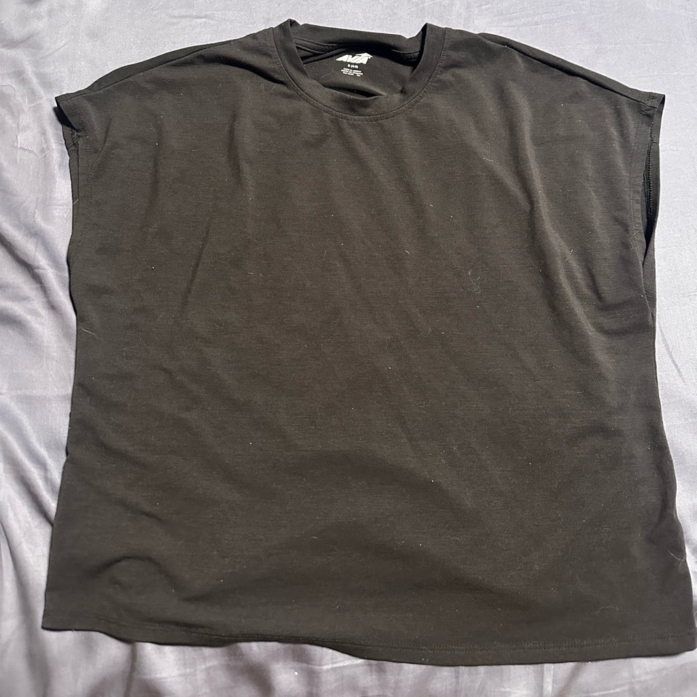 Black womens athletic Shirt
